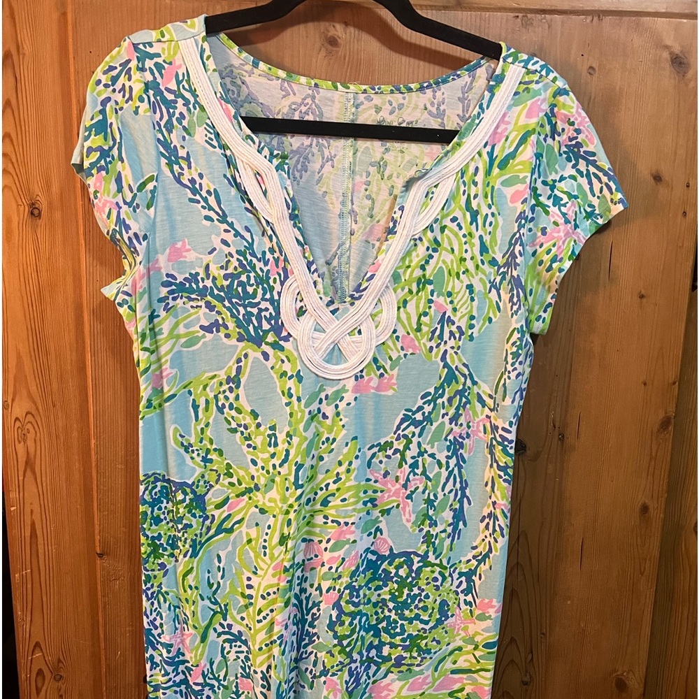 Lilly Pulitzer Blue Heaven L Brewster dress